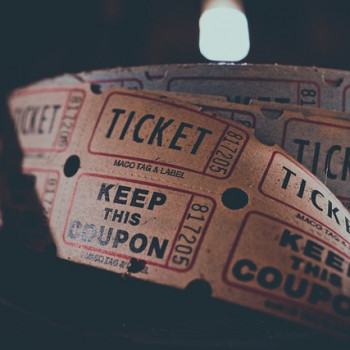 a string of tickets